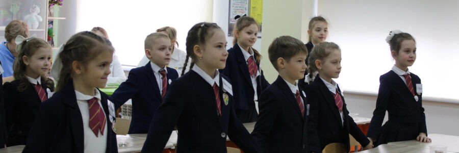 Прошло первое конкурсное испытание «Разговор со школьниками»!